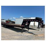 GOOSE NECK FLAT BED TRAILER