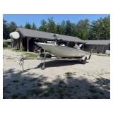 BOAT AND TRAILER