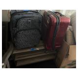  SUITCASES , SHOE RACK , ETC