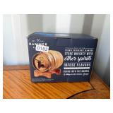 SMALL WOOD WHISKEY BARREL