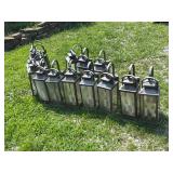  LOT OF LANTERN STYLE LIGHT FIXTURES