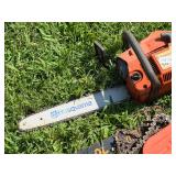 (2) HUSQVARNA CHAINSAWS