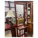 HALL TREE WITH MIRROR