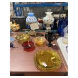 VARIOUS GLASS LOTS