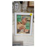 HANK AARON PICTURE / VINTAGE TICKETS