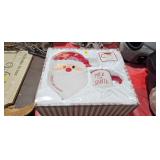 SANTA PLATE AND CUP