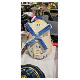 WINDMILL COOKIE JAR