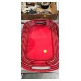 LE CREUSET PLATTERS