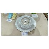 MILKGLASS CLOCK