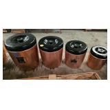 VINTAGE CANISTER SET