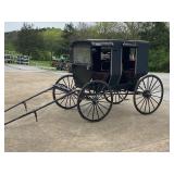 HORSE DRAWN AMISH BUGGY