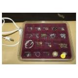 TRAY OF JEWELRY