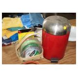 SMALL STEP TRASH CAN AND WEEDEATER STRING