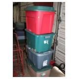 TOTE WITH LID, 4X BID