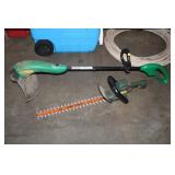 HEDGE TRIMMER AND WEED EATER
