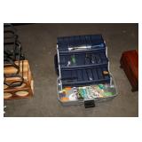 TACKLE BOX AND TACKLE