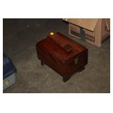 WOODEN SHOE SHINE BOX
