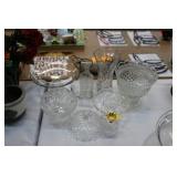 LOT OF GLASSWARE