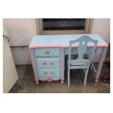 DESK WITH CHAIR, 44X18X30"