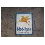 MOBILGAS METAL SIGN