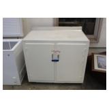 METAL/WOODEN CABINET, 40X24X36"