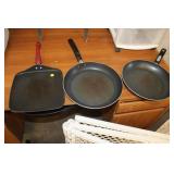 THREE SKILLETS