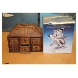 SILVERPLATED PHOTO FRAME, CHEST