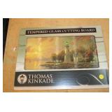 NEW THOMAS KINKADE CUTTING BOARD