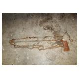 LOG CHAIN AND AXE HEAD