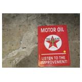 TEXACO METAL SIGN