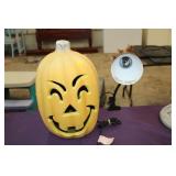 JACK-O-LANTERN AND LAMP