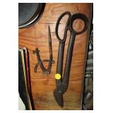 TIN SNIPS AND COMPASS