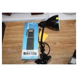 REALSTIC 40 CHANNEL WALKIE TALKIE AND LAMP
