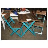 AT HOME TABLE AND TWO CHAIRS