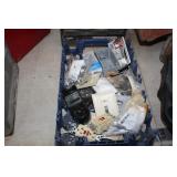 PEPSI CRATE OF ELECTRICAL SUPPLIES