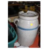 VINTAGE CROCK *DAMAGED 16" TALL