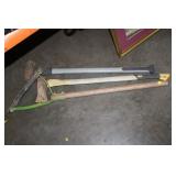 SLEDGE HAMMER, AXE, WEED BLADE