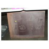 VINTAGE FEED SACK STAMP