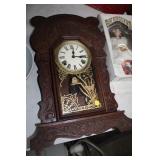 VINTAGE 23" TALL CLOCK