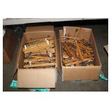 2 BOXES OF HANGERS