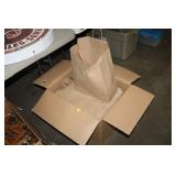 BOX OF PAPER BAGS