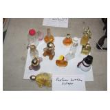 VARIOUS PERFUME BOTTLES