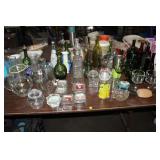 LARGE LOT OF GLASSWARE
