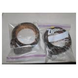 2 BELTS & BELT BUCKLES