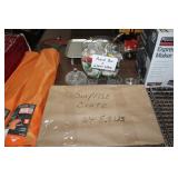 PUNCH BOWL & GLASSWARE & SURPRISE CRATE