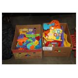 2 BOXES OF TOYS