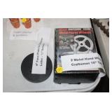 CRAFTSMAN PIN WHEELS & 4" LATHE FACE PLATE