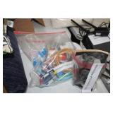 VINTAGE MICROSCOPE & CRAFT ITEMS