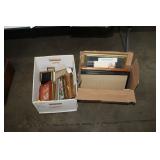 2 BOXES OF FRAMES
