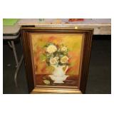 FRAMED PAINTING, 24X30